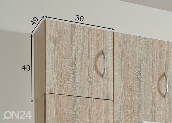 Yläkaappi MRK 501 30 cm mitat