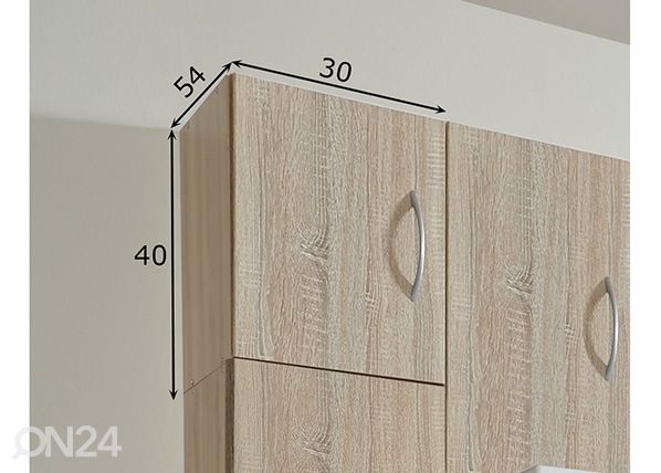 Yläkaappi MRK 588 30 cm mitat