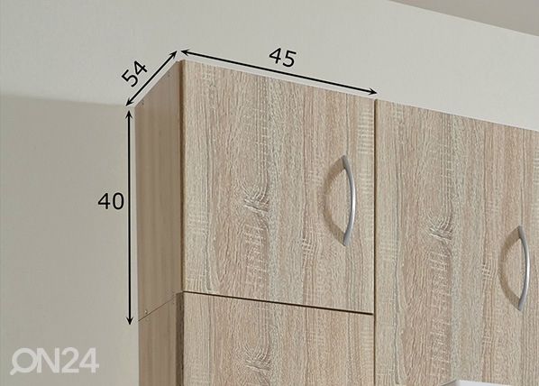 Yläkaappi MRK 595 45 cm mitat
