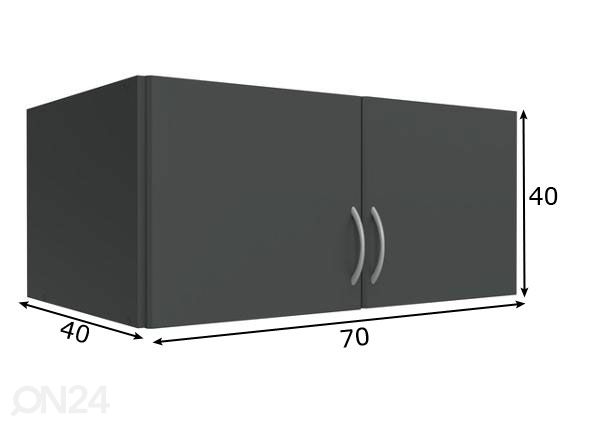 Yläkaappi MRK 70 cm mitat