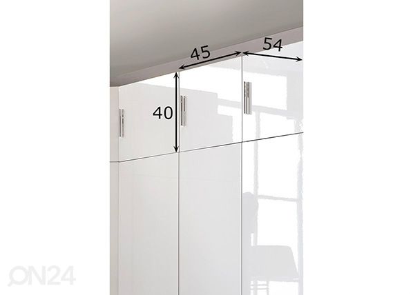 Yläkomero MALTA 595 mitat