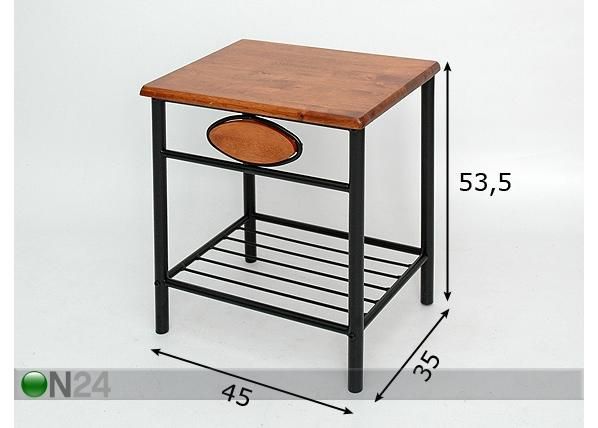 Yöpöytä mitat