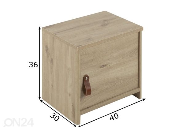 Yöpöytä Arthus mitat