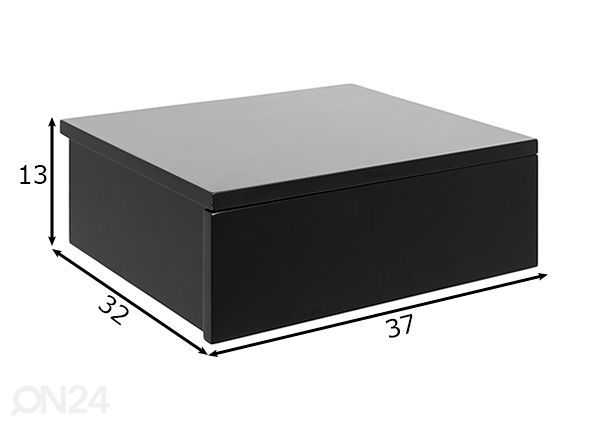 Yöpöytä Ava mitat