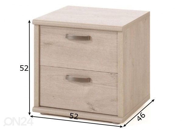 Yöpöytä Nani mitat