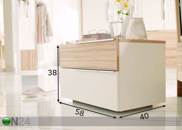 Yöpöytä SLEEP 5 mitat