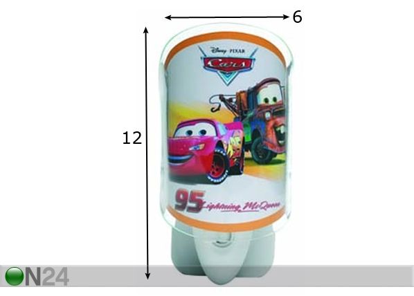Yövalo CARS mitat