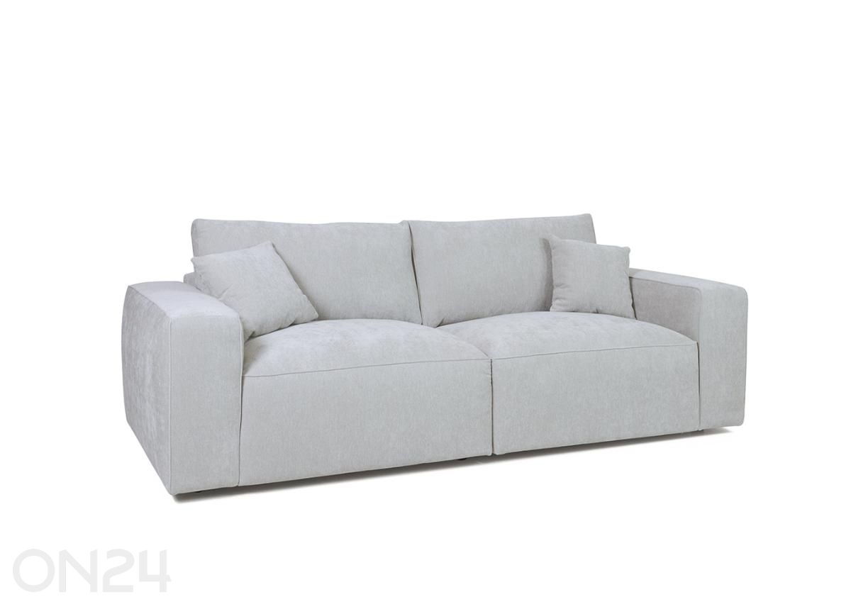 2-istuttava sohva Milan beige kuvasuurennos
