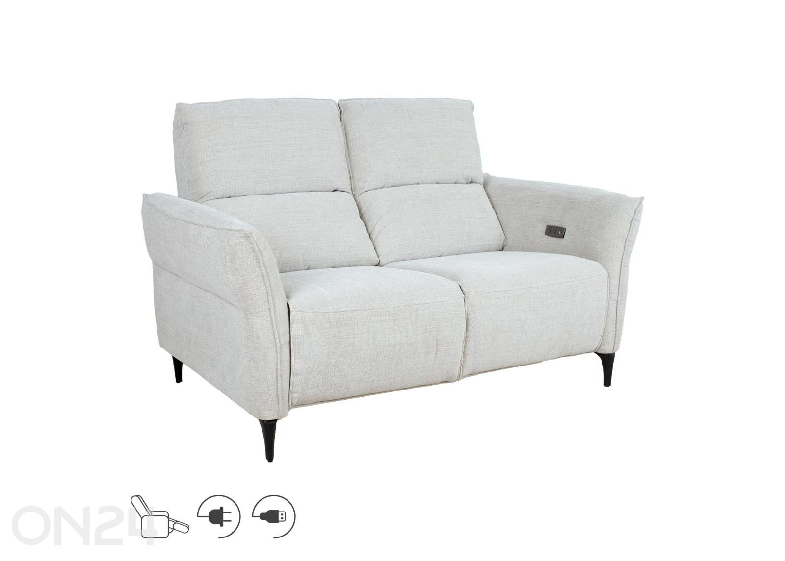 2-istuttava sohva Recliner (sähköinen) kuvasuurennos