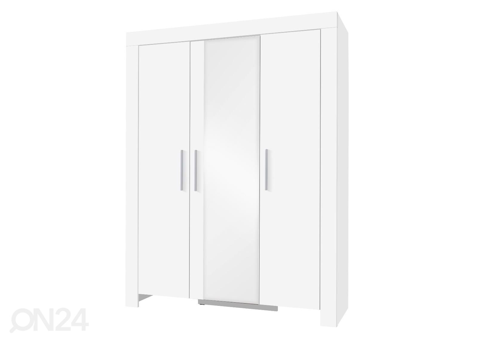 3-ovinen vaatekaappi Cely 150 cm kuvasuurennos