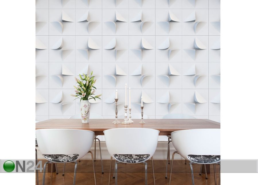 3D Seinäpaneeli V kuvasuurennos