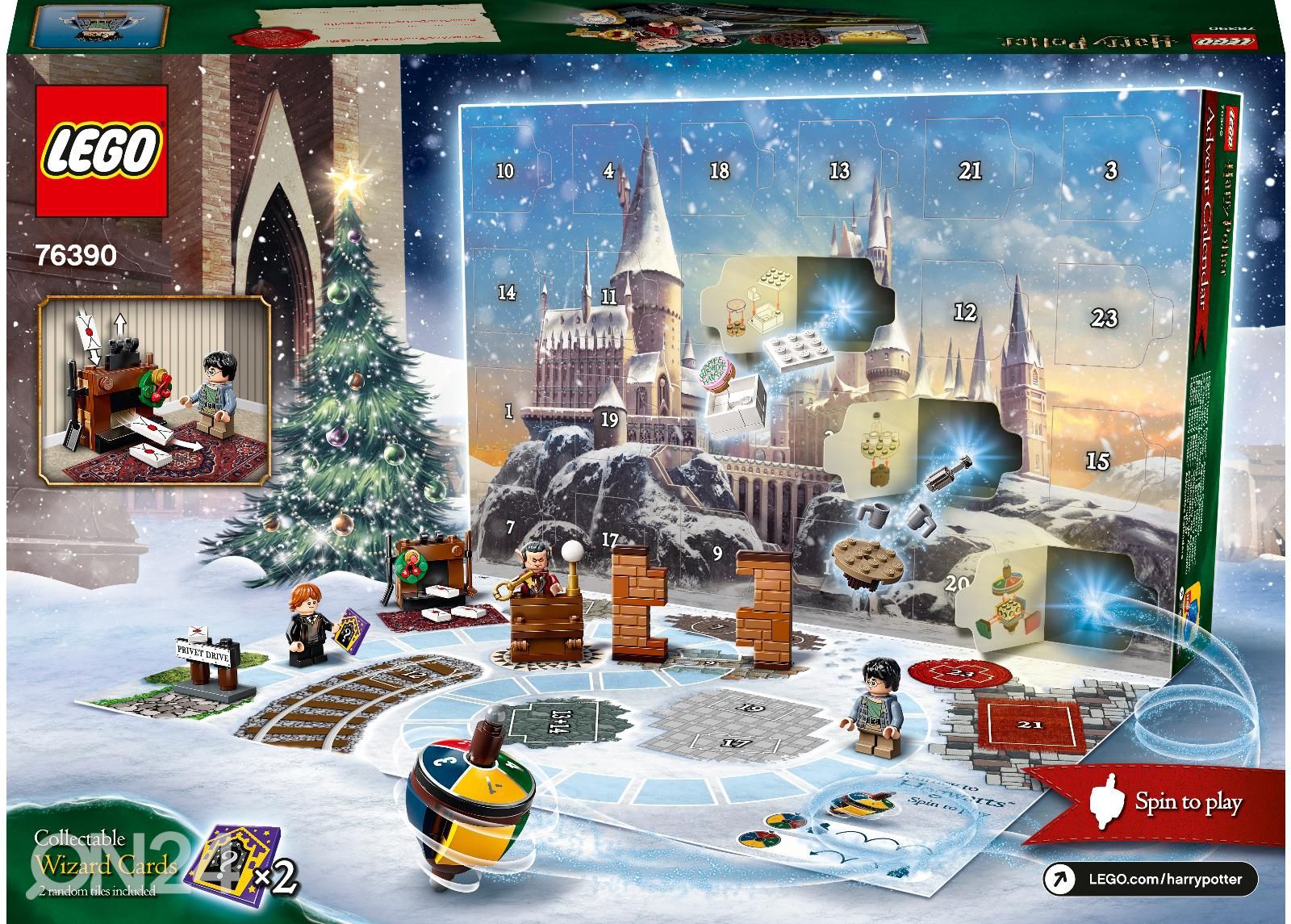 Adventtikalenteri LEGO Harry Potter kuvasuurennos