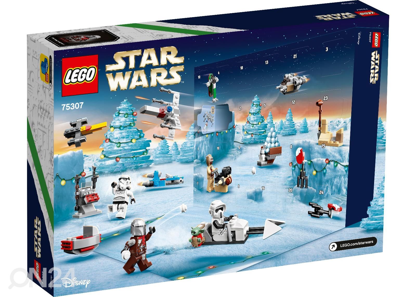 Adventtikalenteri LEGO Star Wars kuvasuurennos