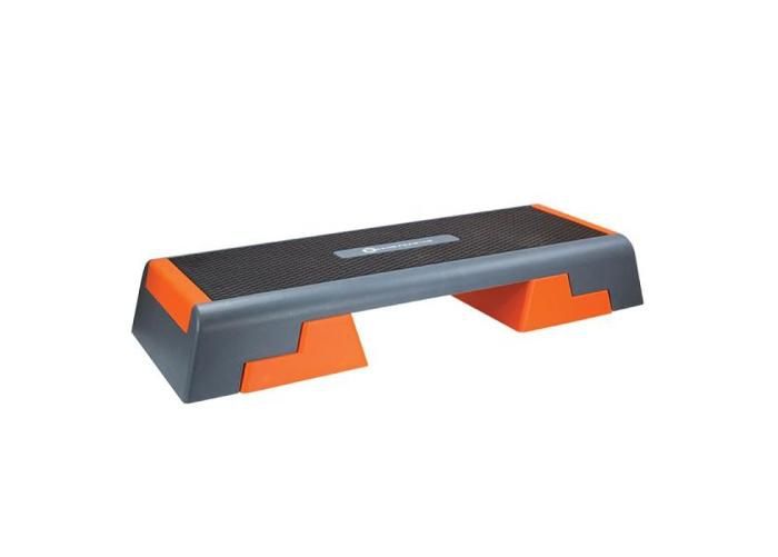 Aerobic steppilauta HMS Premium AS007 musta/oranssi kuvasuurennos