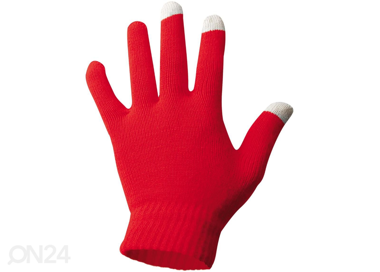 Aikuisten hanskat Knitted Rental Senior Touchscreen Tip Starling kuvasuurennos