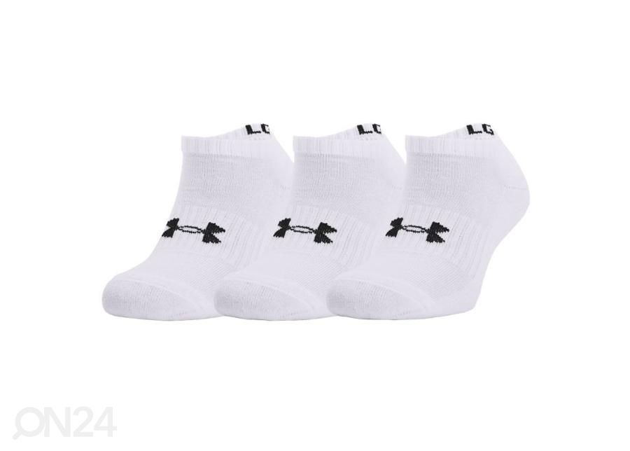 Aikuisten sukat Under Armour Core No Show 3 paria kuvasuurennos