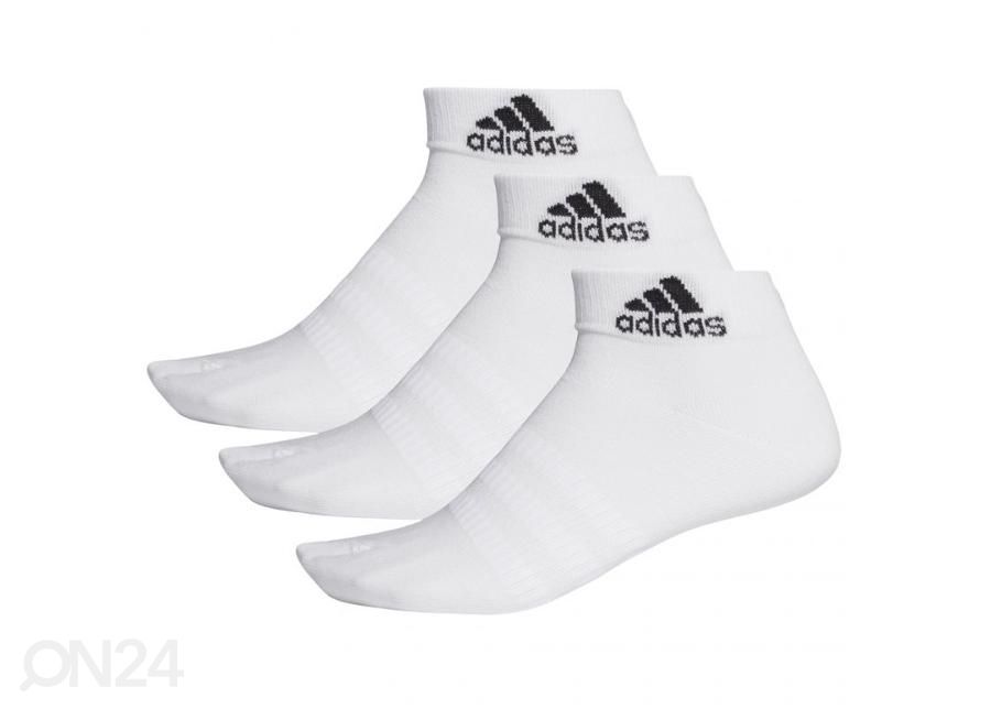 Aikuisten urheilusukat 3 paria Adidas Light Ank DZ9435 kuvasuurennos