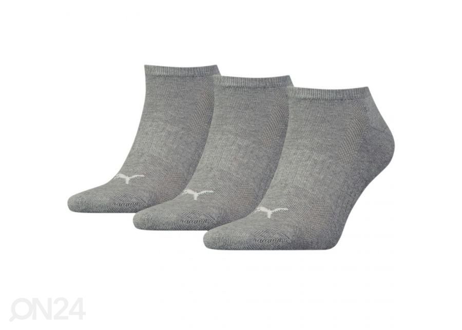 Aikuisten urheilusukat Puma Cushioned Sneaker 3 paria kuvasuurennos