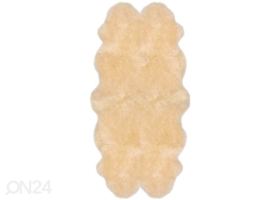 Aito lampaantalja Merino cream Quatro ±90x180 cm kuvasuurennos