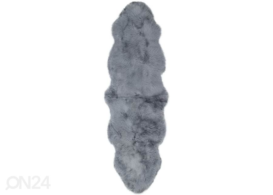 Aito lampaantalja Merino grey Duo ±60x180 cm kuvasuurennos