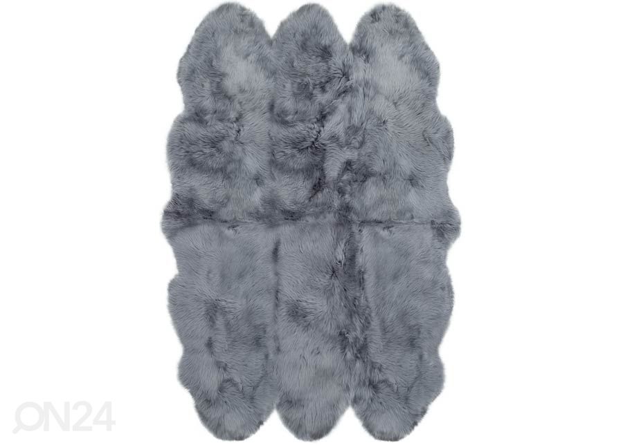Aito lampaantalja Merino grey Sexto ±130x180 cm kuvasuurennos