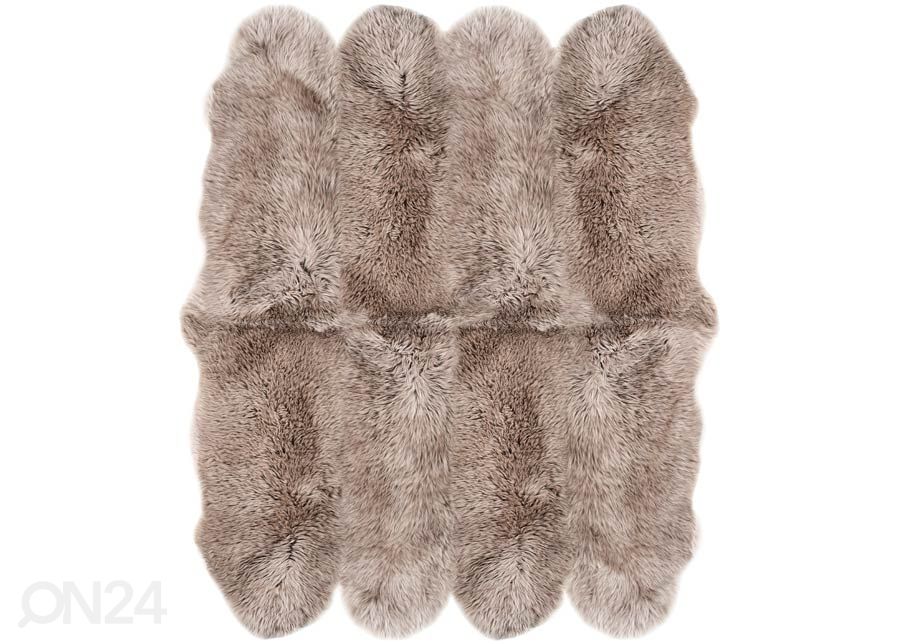 Aito lampaantalja Merino mink Octo ±170x180 cm kuvasuurennos