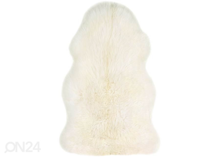 Aito lampaantalja MERINO natural white XL ±70x110 cm kuvasuurennos