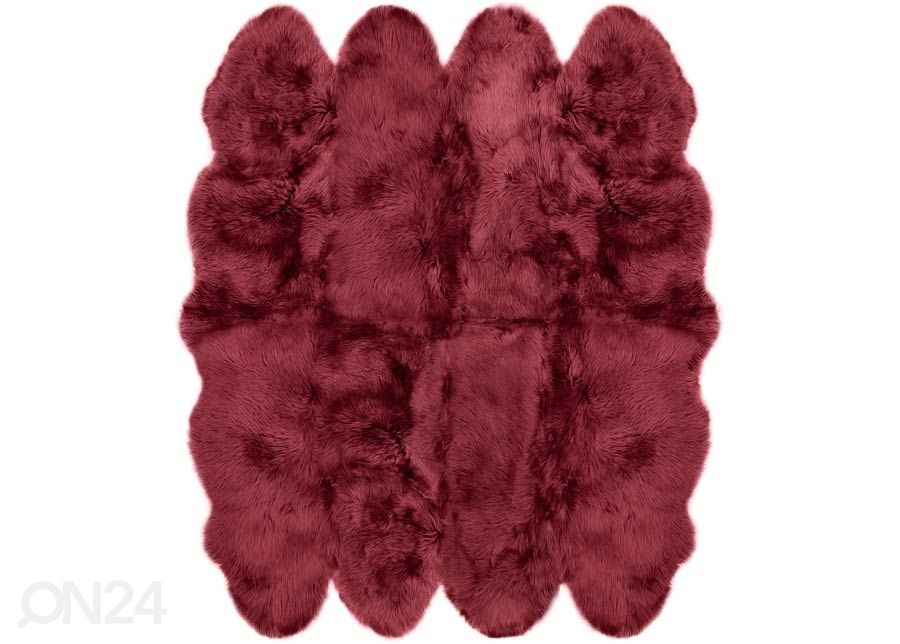 Aito lampaantalja Merino wine Octo ±170x180 cm kuvasuurennos