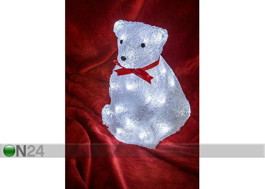 Akryylikoriste KARHU LED valoilla kuvasuurennos