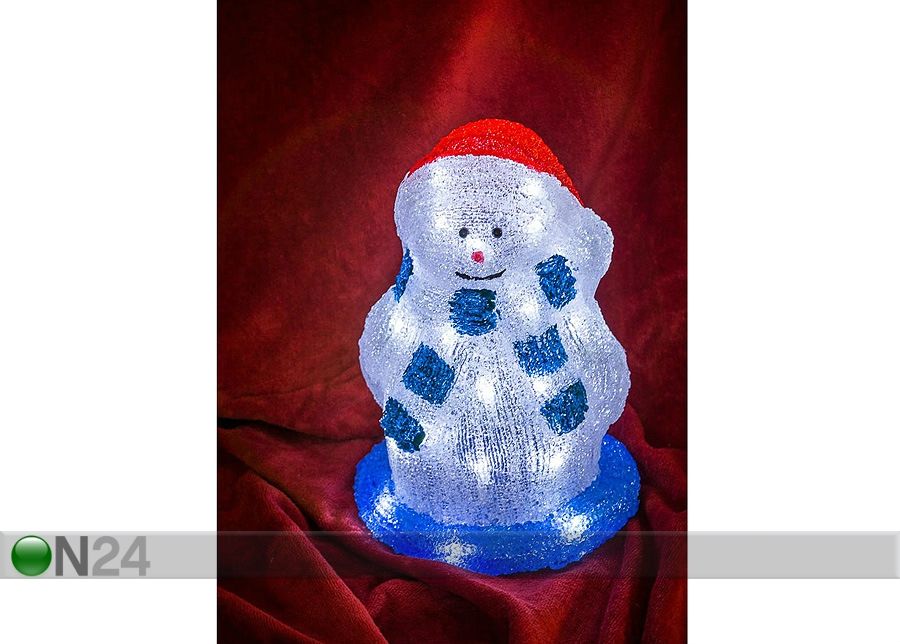 Akryylikoriste LUMIUKKO LED valoilla kuvasuurennos