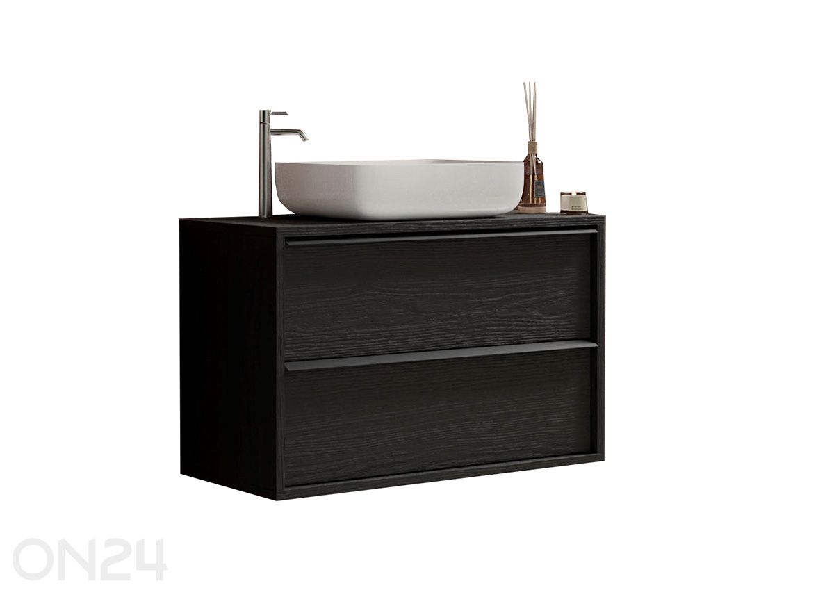 Allaskaappi pesualtaalla Steel 92 cm kuvasuurennos