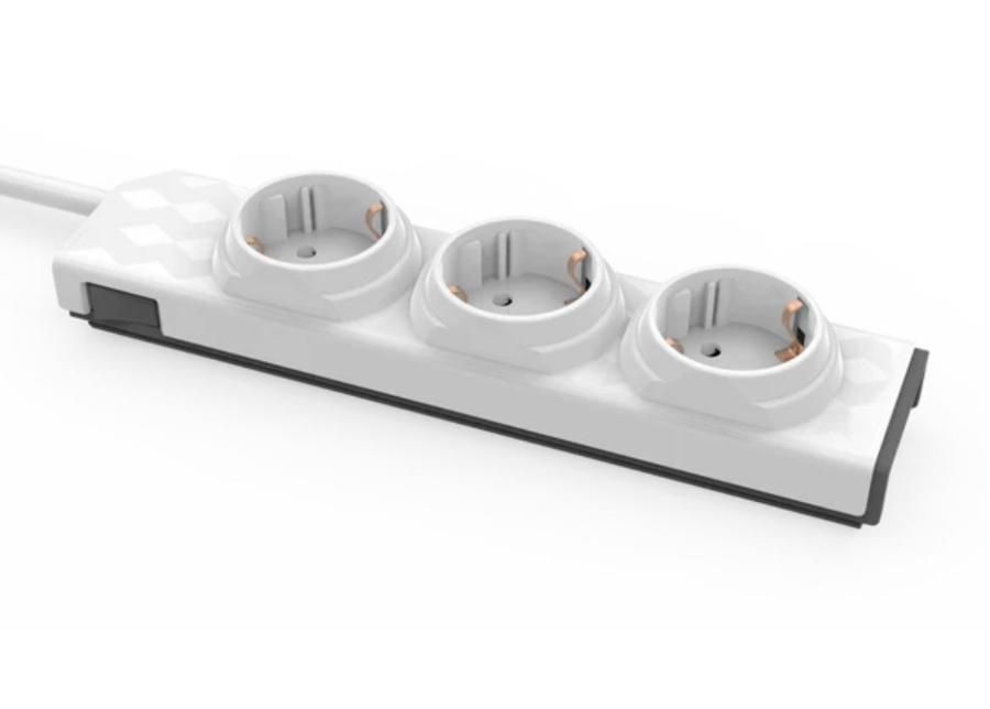 Allocacoc jatkojohto PowerStrip Modular, 1 m, katkaisijalla kuvasuurennos