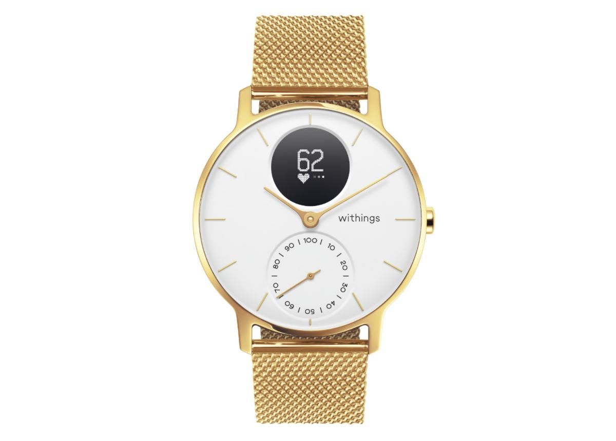 Älykello HR 36mm Champagne kullansävy-valkoinen kuvasuurennos