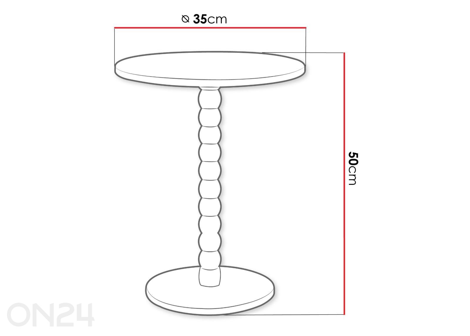 Aputaso Simkon kuvasuurennos mitat