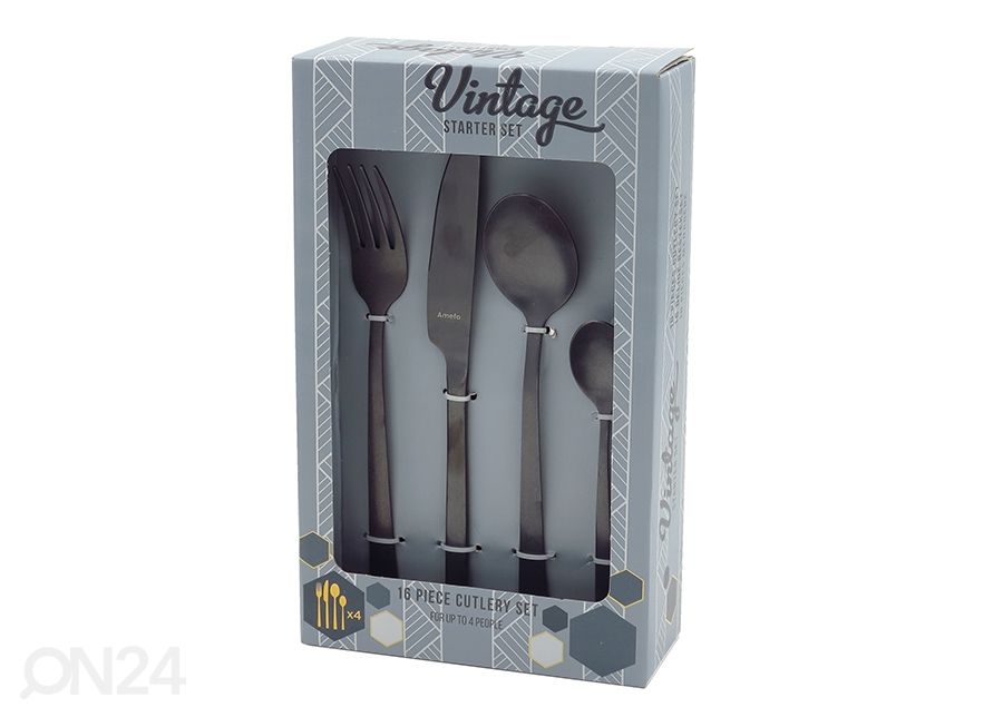 Aterinsarja Vintage 16-osainen kuvasuurennos