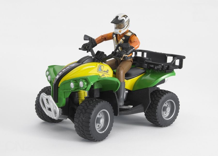 ATV ja kuljettaja 1:16 BRUDER kuvasuurennos