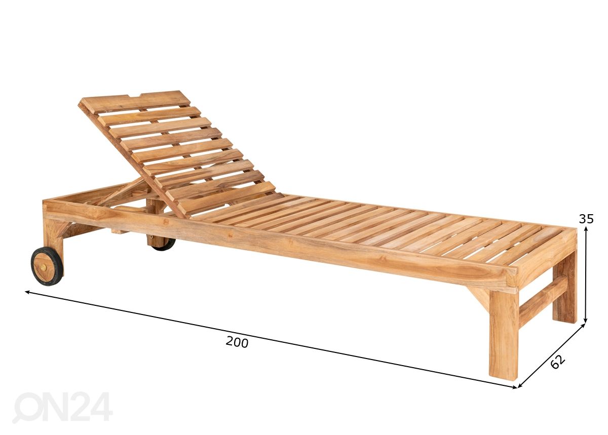 Aurinkotuoli La Massana kuvasuurennos mitat