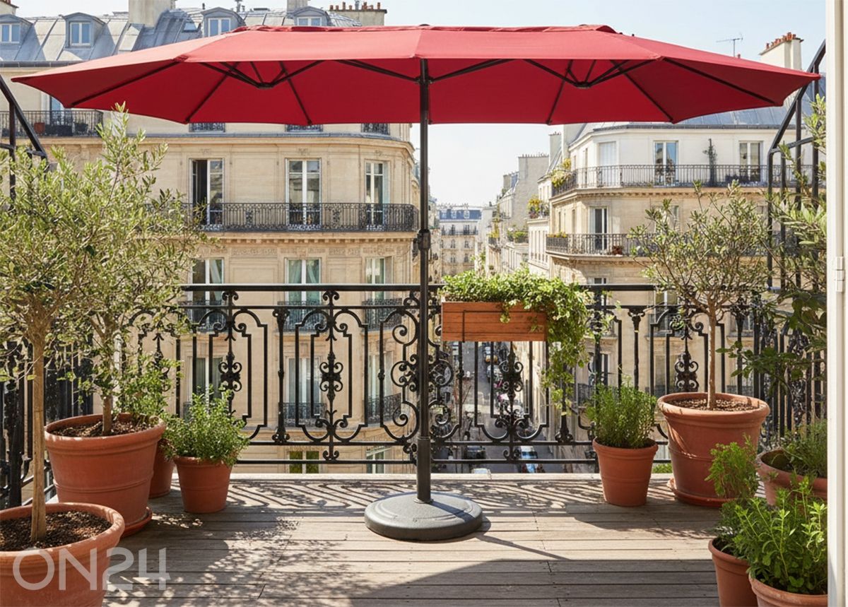 Aurinkovarjo Tilia 460x270 cm kuvasuurennos