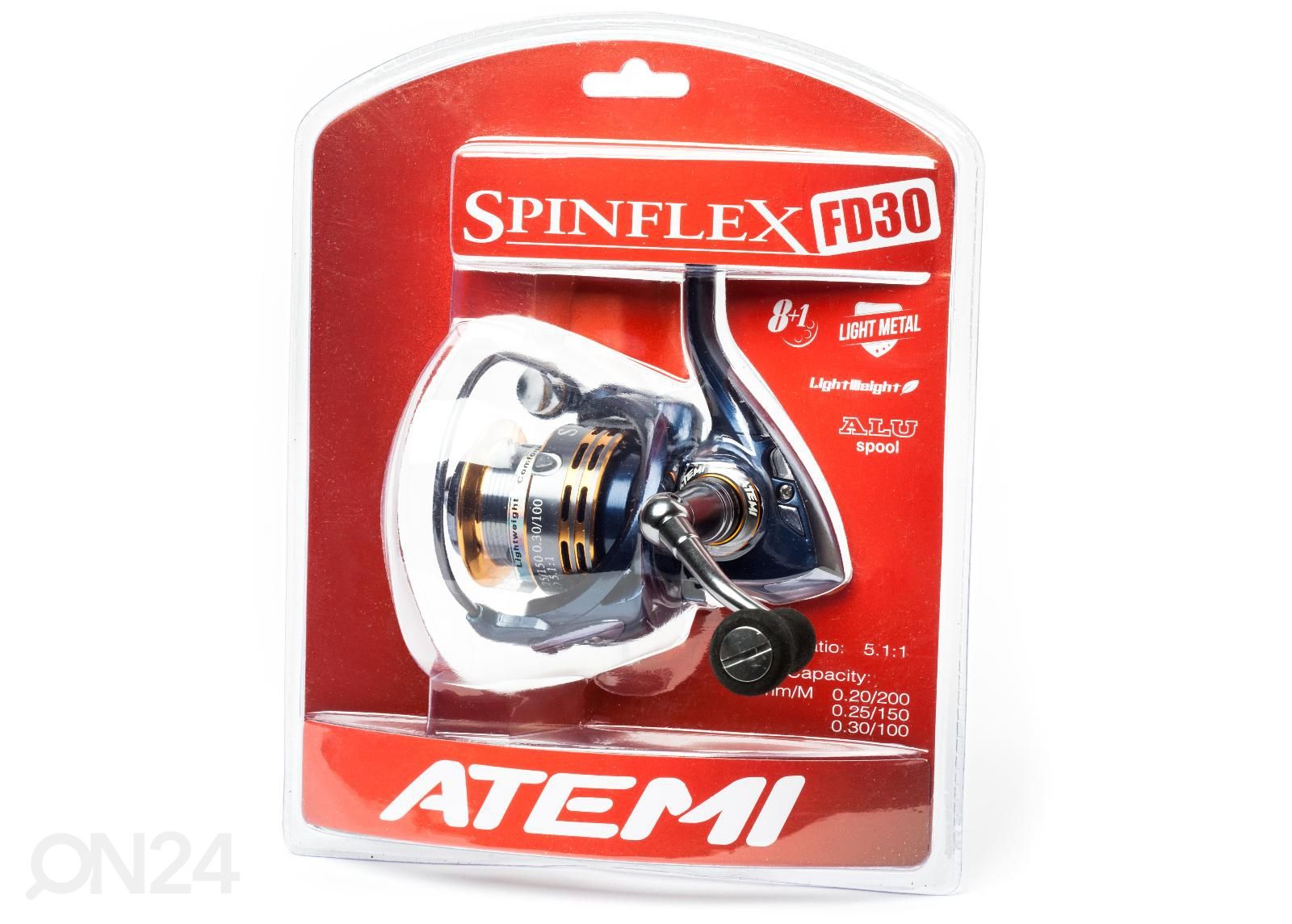 Avokela Atemi Spinflex 8+1 20 kuvasuurennos