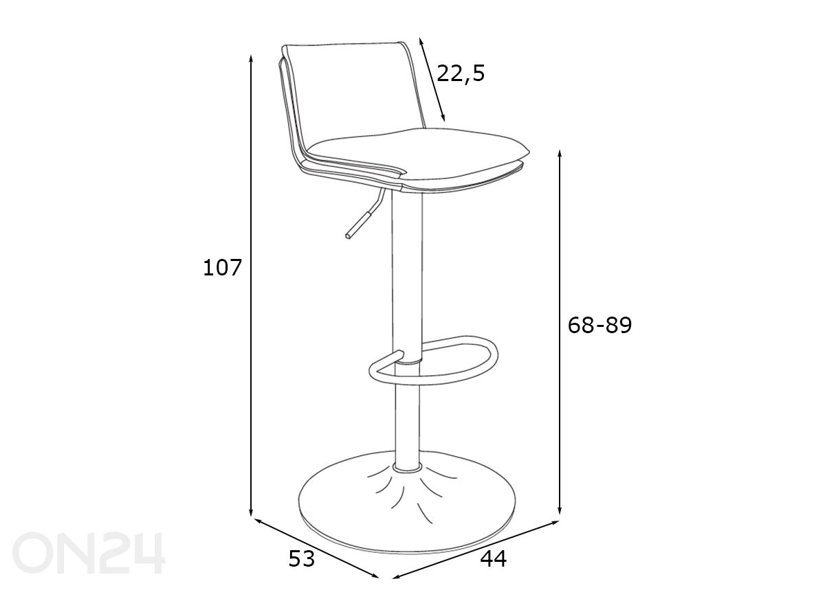Baarijakkarat Flora, 2 kpl kuvasuurennos mitat