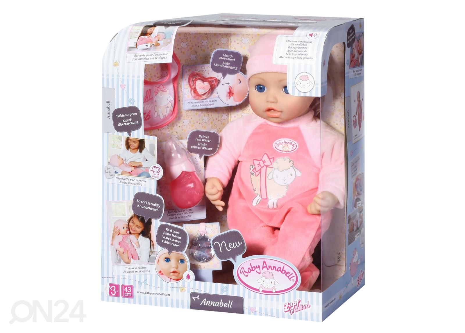 Baby Annabell nukke, 43cm kuvasuurennos