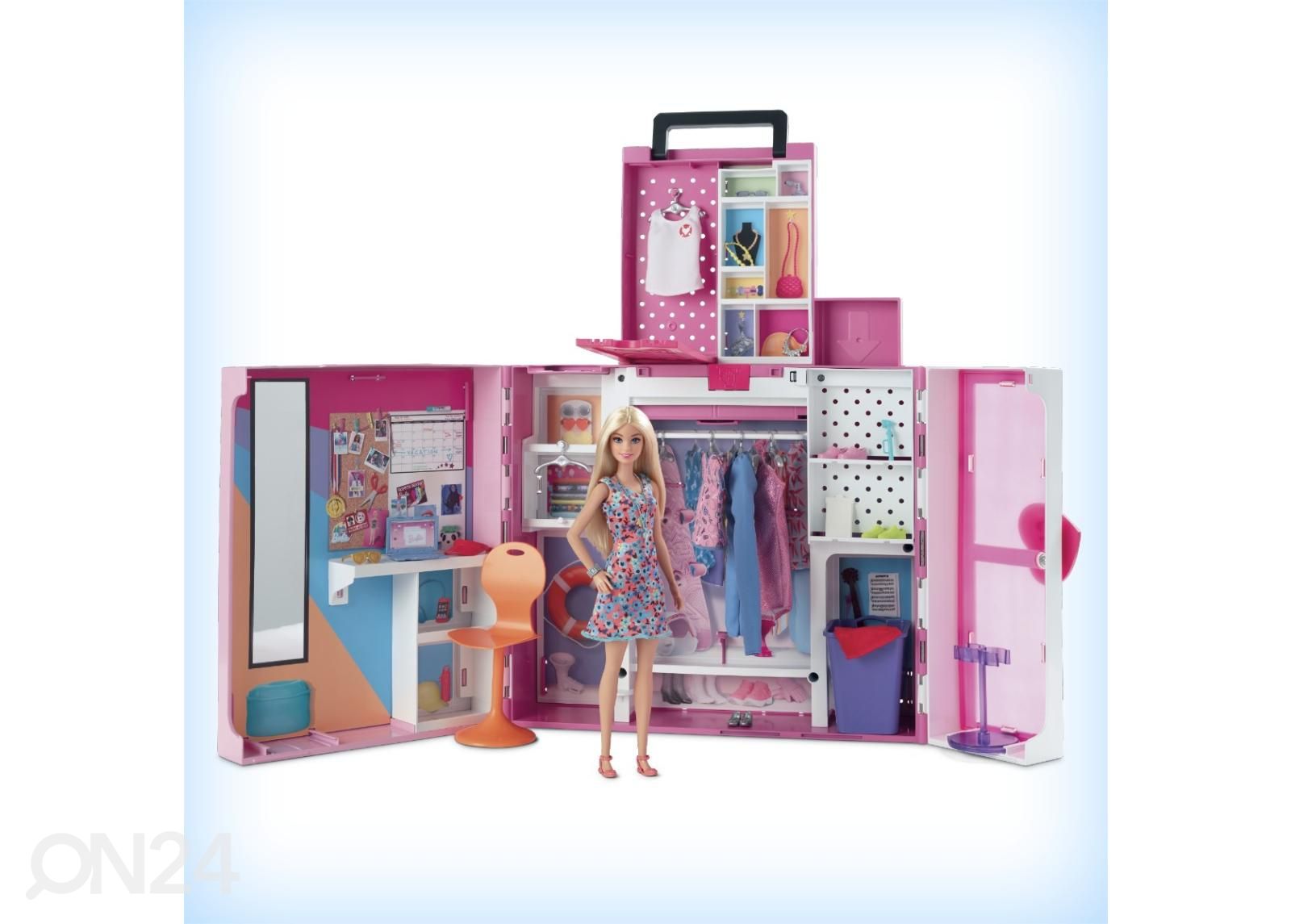 Barbie pop-up vaatekaappi kuvasuurennos