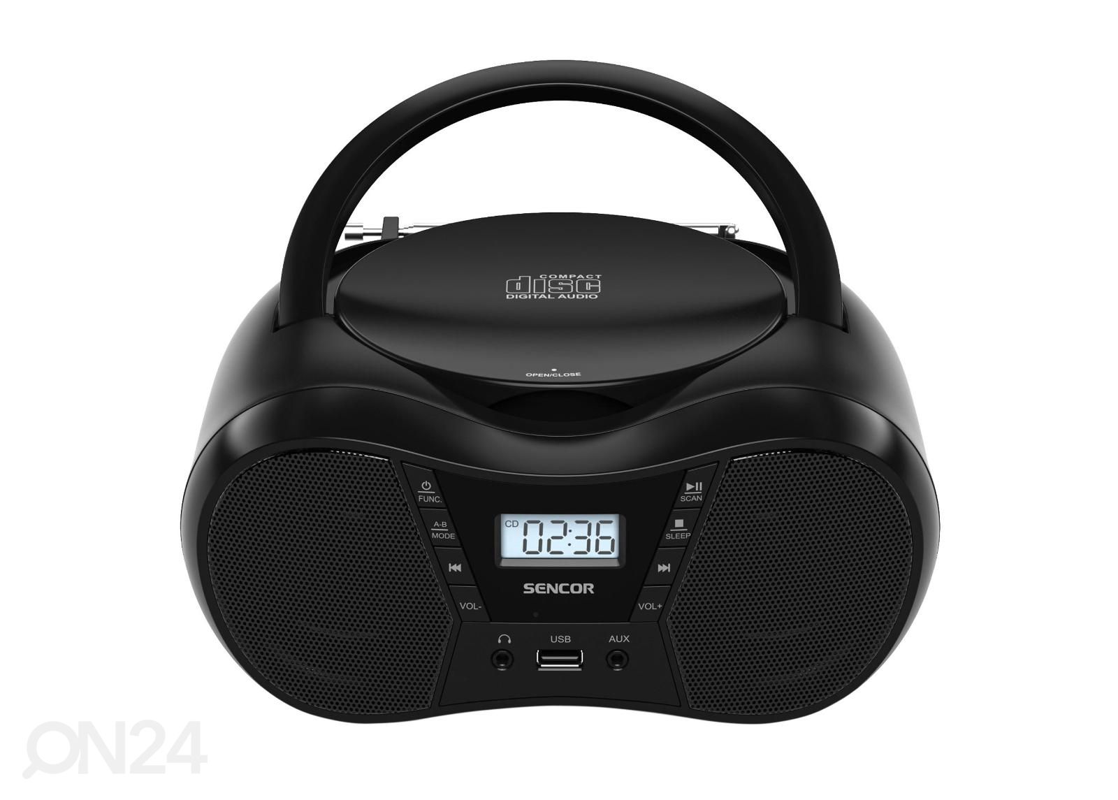 Bluetooth soitin Sencor SPT2300BK, musta kuvasuurennos