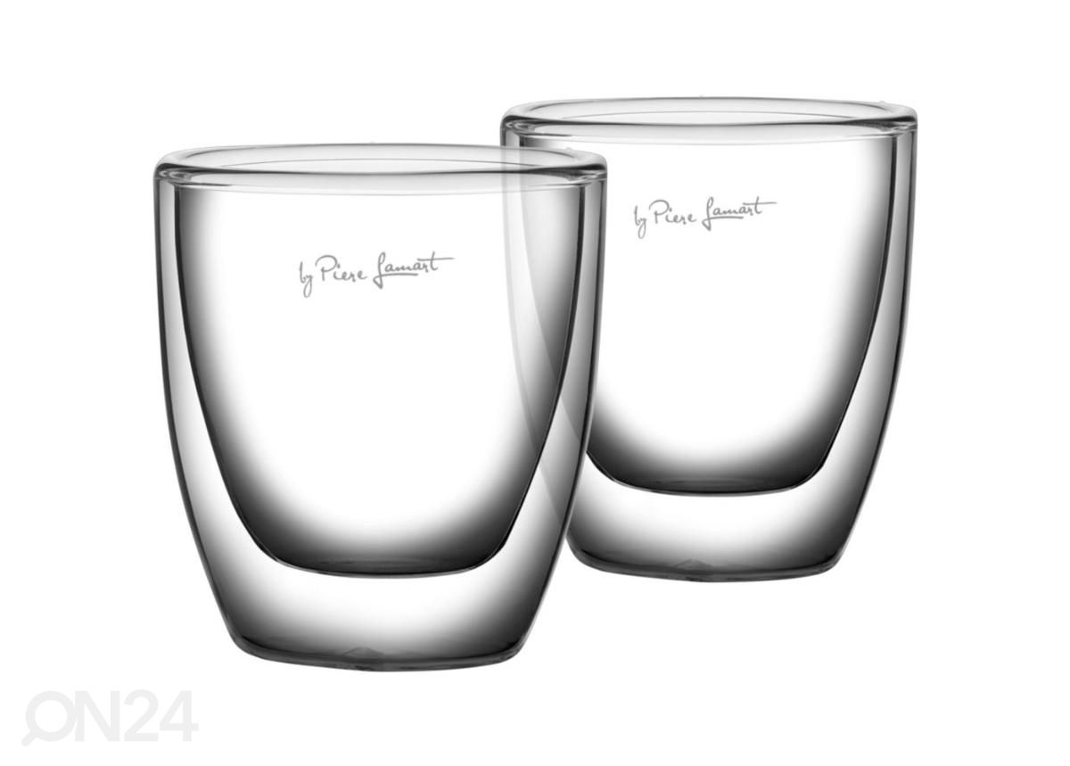 Borosilikaatti espressolasit Vaso Lamart, 2 kpl kuvasuurennos
