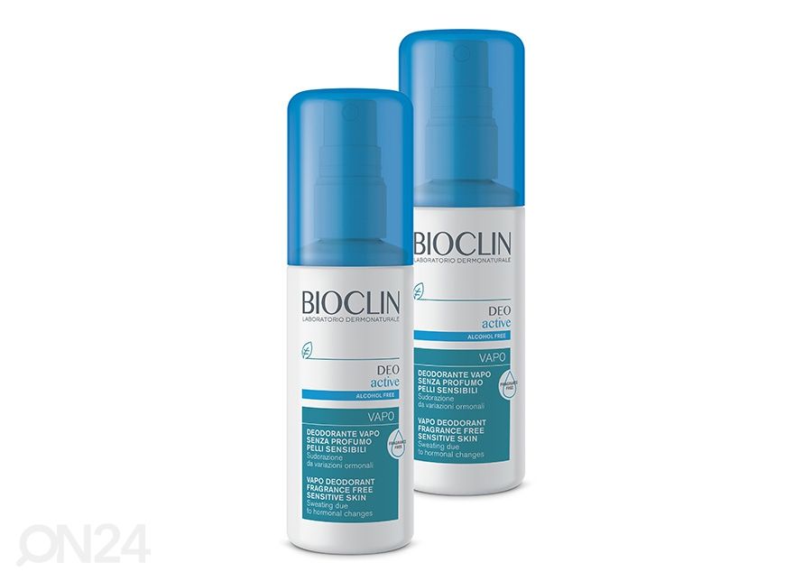 Deodorantti Bioclin Deo Active hajusteeton 2x100 ml kuvasuurennos