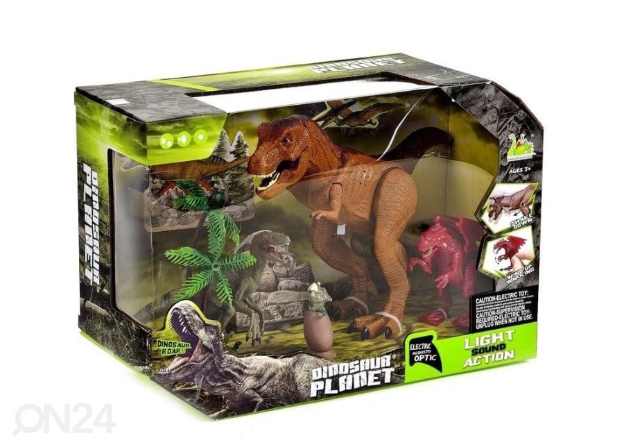 Dinosaurus lelu T-Rex suuri kuvasuurennos