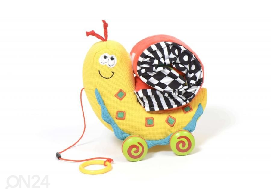 Dolce Toys vedettävä lelu värikäs etana Sammy kuvasuurennos