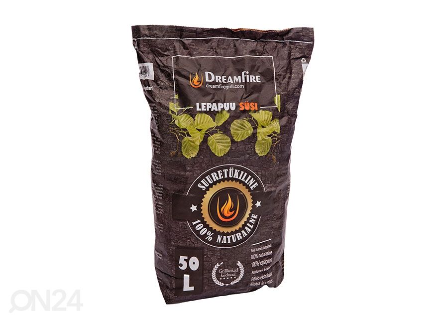 Dreamfire® leppä grillihiili 50 L kuvasuurennos
