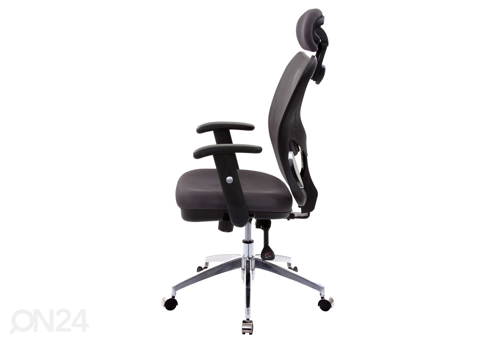 Ergonominen työtuoli Evita Deluxe musta kuvasuurennos