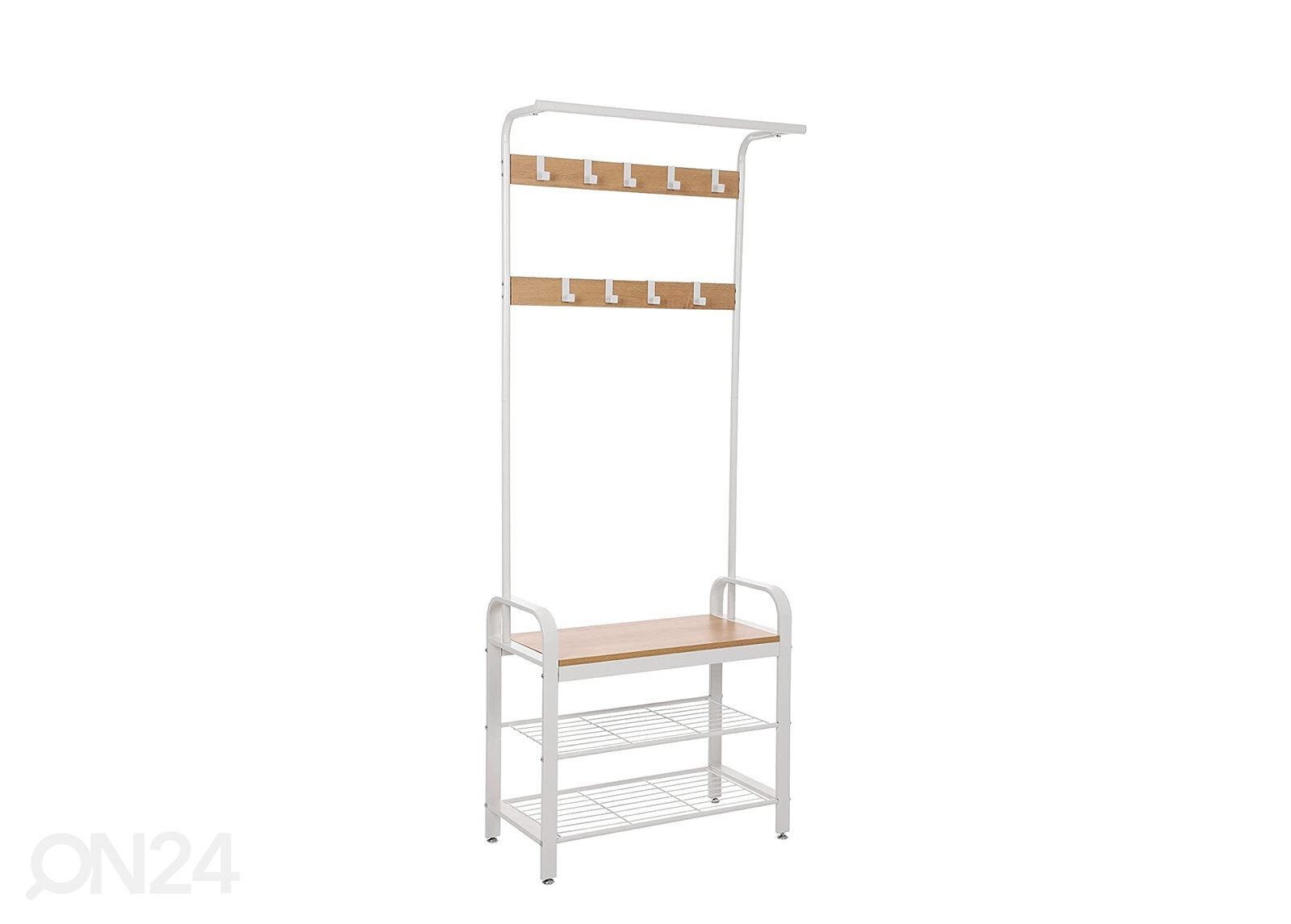 Eteisnaulakko, valkoinen/beige kuvasuurennos
